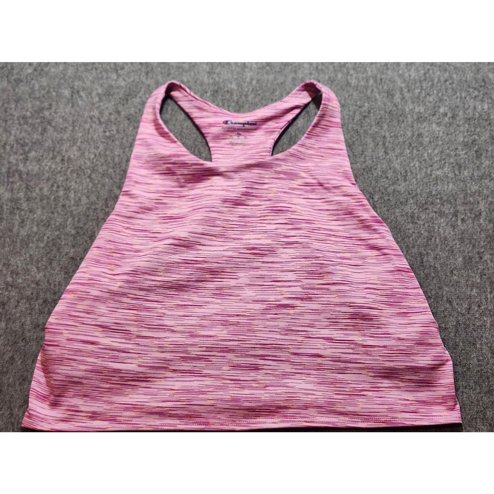 Champion Soft Touch Cropped Tank Top Women's Size Xl Pink
